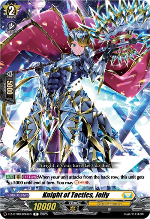 Knight of Tactics Jolly Price & Card Details — DZ-BT09: Super