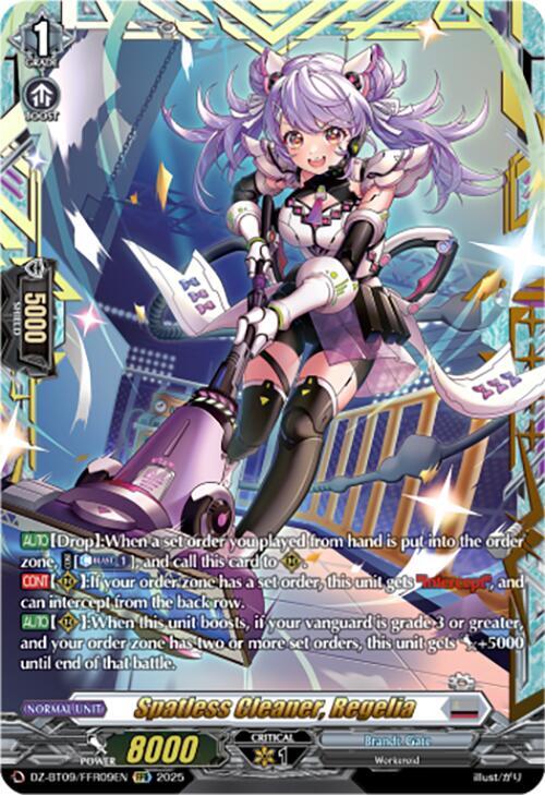Spatless Cleaner, Regelia (FFR) - DZ-BT09: Super Brave Detonation