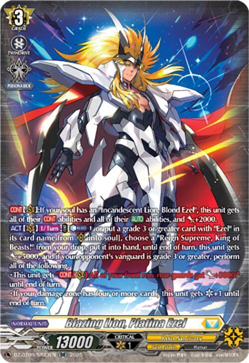 Blazing Lion, Platina Ezel (SR)