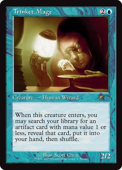 Trinket Mage Retro Frame
