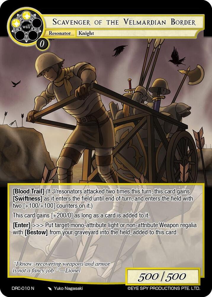 Scavenger of the Velmardian Border