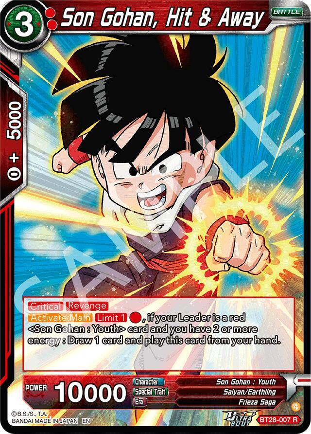 Son Gohan, Hit & Away - Prismatic Clash - Dragon Ball Super