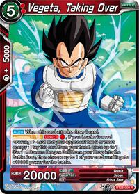 Vegeta, Taking Over card art