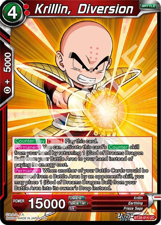 Krillin, Diversion - Prismatic Clash - Dragon Ball Super: Masters