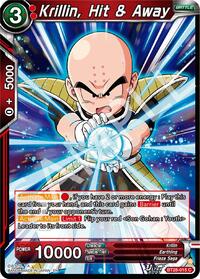 Krillin, Hit & Away card art