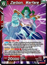 Zarbon, Warfare card art