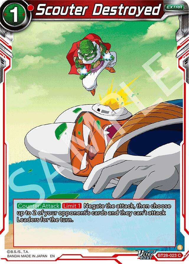 Scouter Destroyed - Prismatic Clash - Dragon Ball Super: Masters