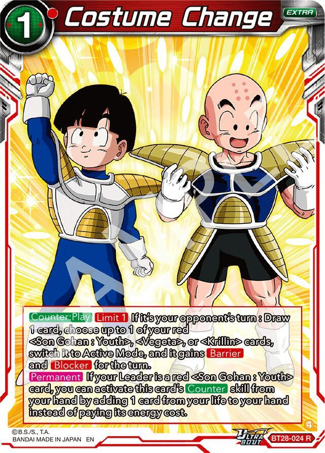 Costume Change #BT28-024 — Prismatic Clash