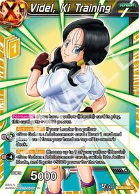 Videl, Ki Training card art