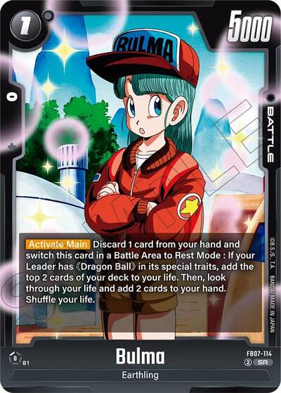 Bulma - FB07-114 card