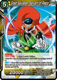 Great Saiyaman, Servant of Peace card art