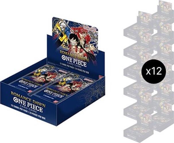 Romance Dawn - Booster Box Case (Wave 1 - Blue) - Romance Dawn