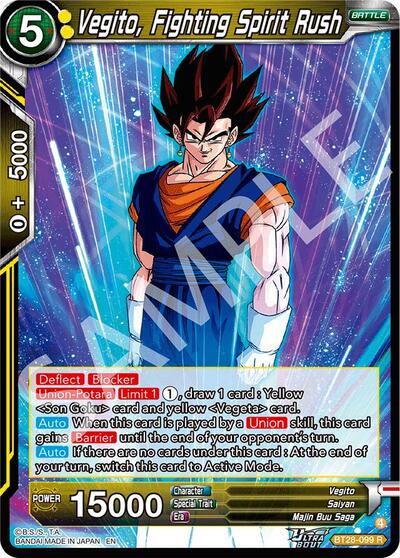 Vegito, Fighting Spirit Rush