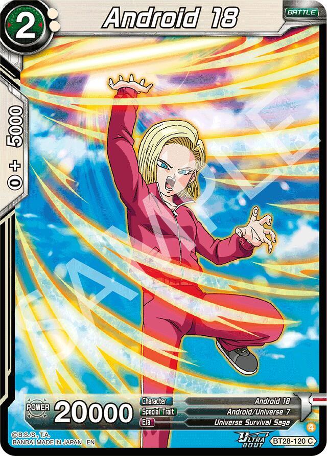 Android 18 - Prismatic Clash - Dragon Ball Super: Masters