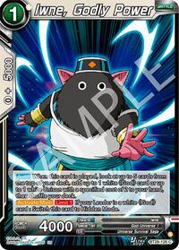 Iwne, Godly Power card art