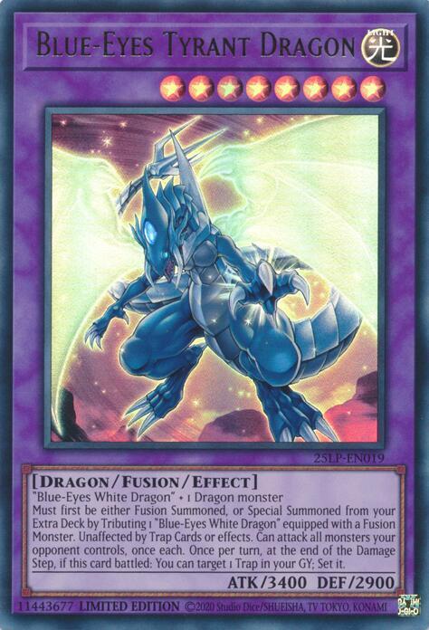 Blue-Eyes Tyrant Dragon - Limited Pack World Championship 2025
