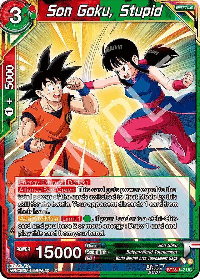Son Goku, Stupid - Prismatic Clash - Dragon Ball Super