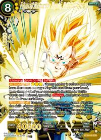 Prince of Destruction Vegeta, Prideful Psyche card art