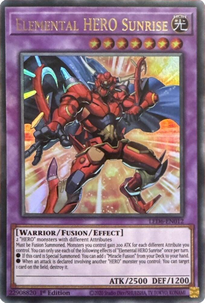 Elemental HERO Sunrise