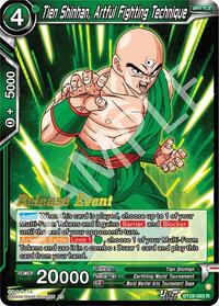 Tien Shinhan, Artful Fighting Technique card art