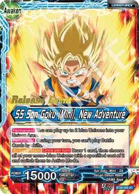 Son Goku (Mini) // SS Son Goku (Mini), New Adventure card art