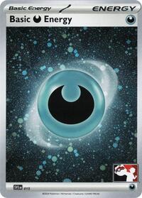 Basic Darkness Energy - 015 (Cosmos Holo) #015 from Prize Pack Series Cards Pokemon card image