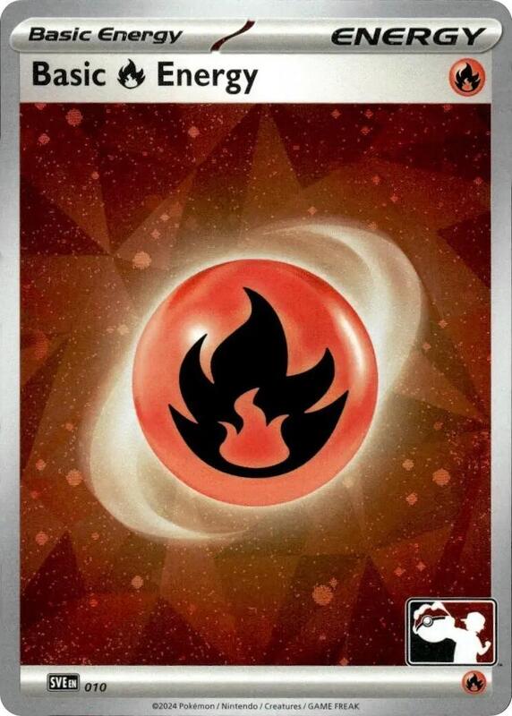 Basic Fire Energy - 010 (Cosmos Holo) 010 from Prize Pack Series Cards