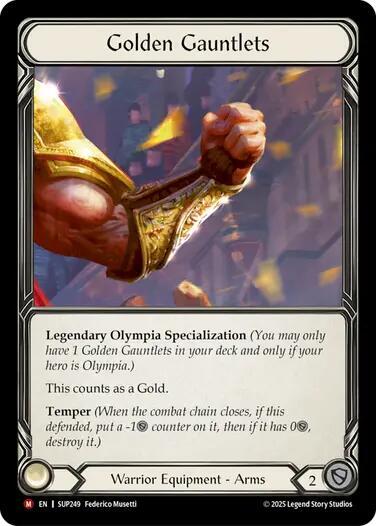 Golden Gauntlets Super Slam Majestic Flesh and Blood card — value and price