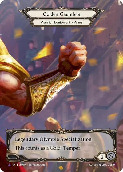 Golden Gauntlets (Marvel) Super Slam card price