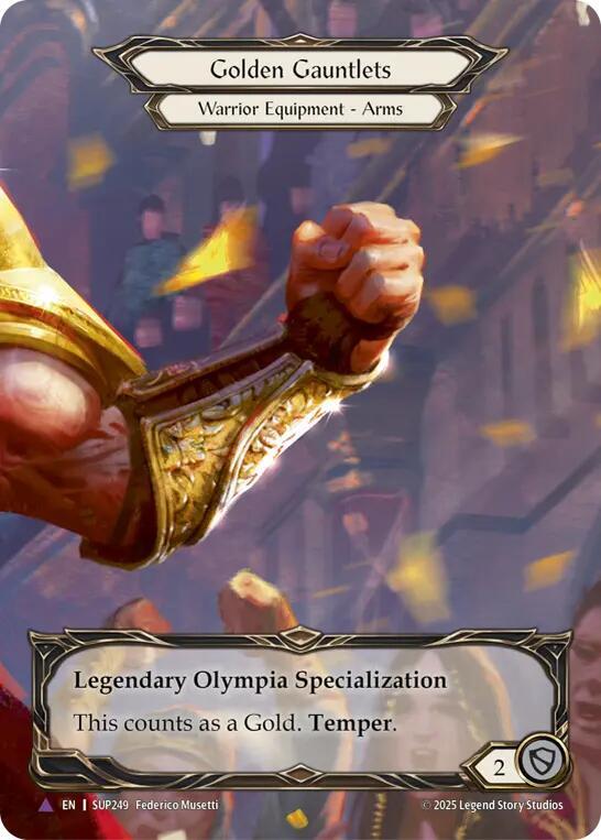 Golden Gauntlets (Marvel) - Super Slam - Flesh and Blood TCG