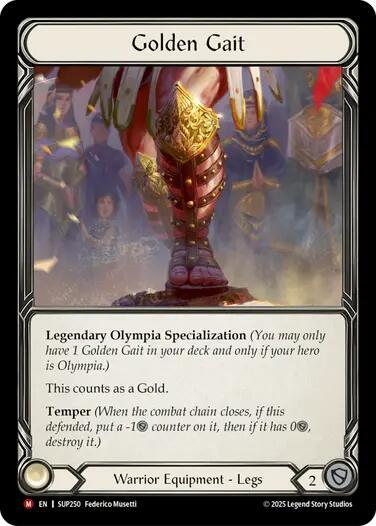 Golden Gait Super Slam Majestic Flesh and Blood card — value and price