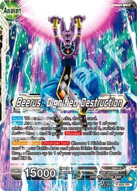 Beerus // Beerus, Dignified Destruction card art