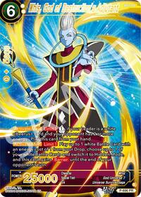 Whis, God of Destruction’s Adjutant (Gold-Stamped) card art
