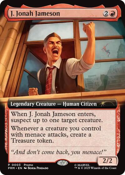 J Jonah Jameson Extended Art
