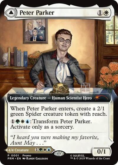 Peter Parker Extended Art