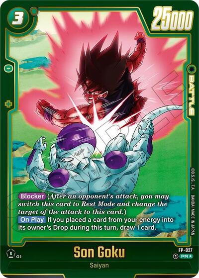 Son Goku - FP-027 (Alternate Art) card