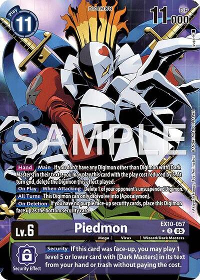 Piedmon (Alternate Art) card