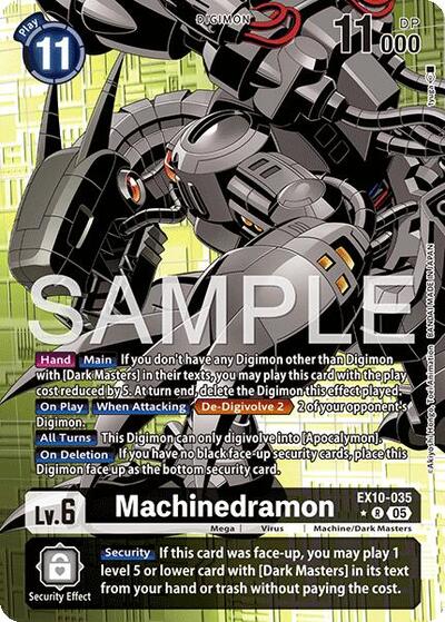 Machinedramon (Alternate Art) Sinister Order card price
