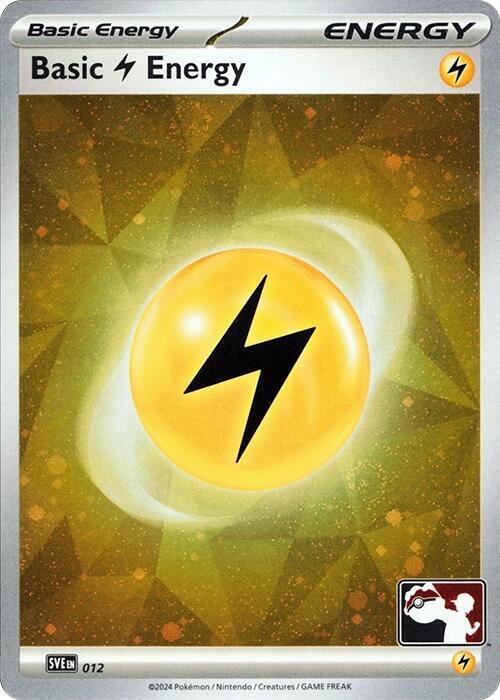 Basic Lightning Energy - 012 (Cosmos Holo) 012 from Prize Pack Series Cards