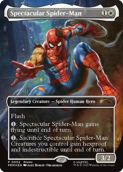 mtg Spectacular Spider-Man テクスチャーfoil Spectacular+Spider-Man+%3CThe+