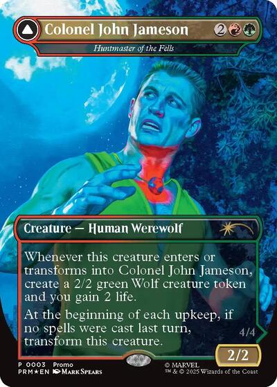 Colonel John Jameson Huntmaster of the Fells Borderless