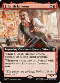 J. Jonah Jameson (Extended Art)
