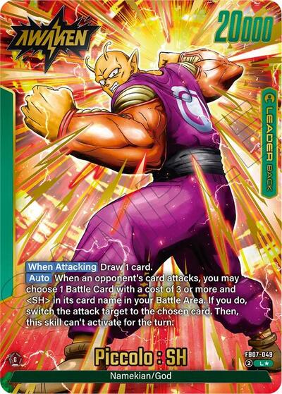Piccolo : SH - FB07-049 (Alternate Art) Wish For Shenron card price