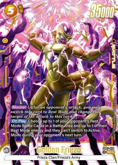 Golden Frieza (Alternate Art) card