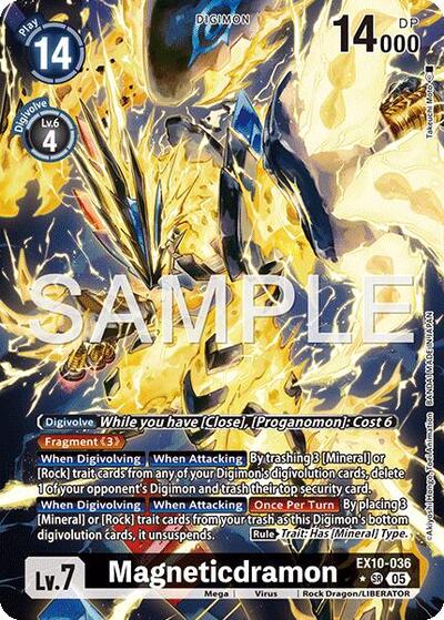 Magneticdramon (Alternate Art) Sinister Order card price