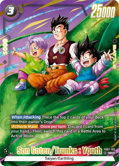 Son Goten/Trunks : Youth (Alternate Art) Wish For Shenron card price