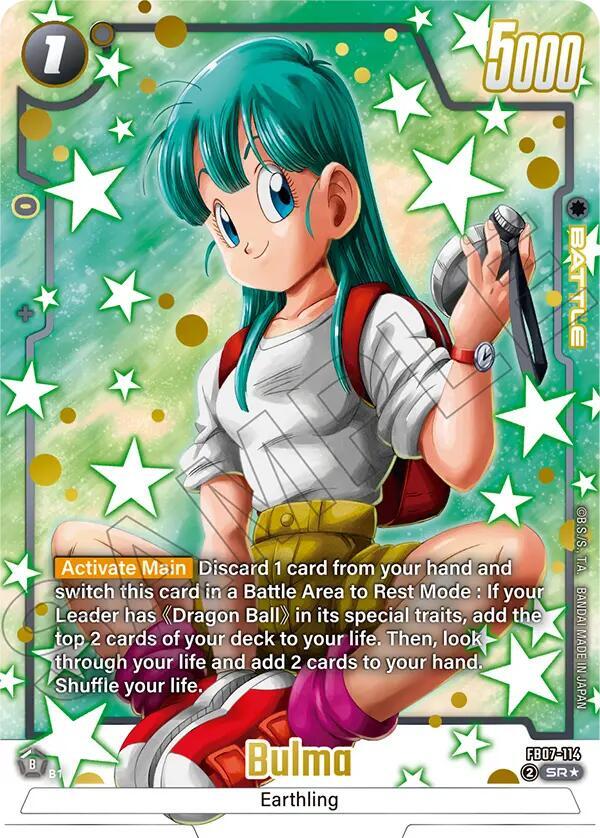 Bulma - FB07-114 (Alternate Art) - Wish For Shenron - Dragon Ball