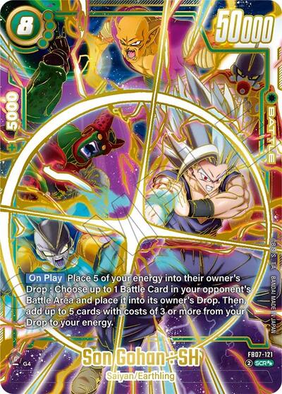 Son Gohan : SH - FB07-121 (Super Alternate Art) Wish For Shenron card price