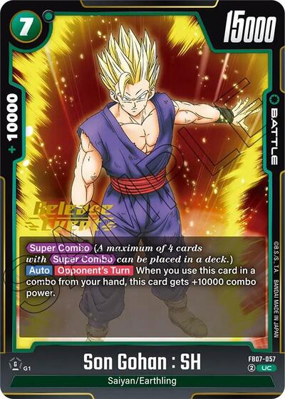 Son Gohan : SH - FB07-057 card