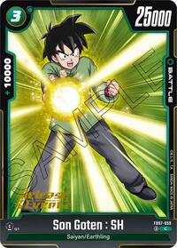 Son Goten : SH - Wish For Shenron Release Event Cards - Dragon Ball Fusion World card